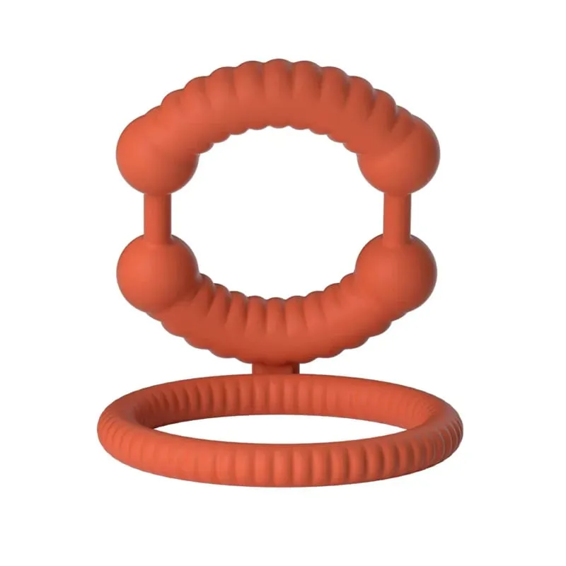 Silicone Semen Lock Ring Male Penis Ring Adjustable Delay Ejaculation Lasting Scrotum Lock Ring Sex Toys for Men Adult Products