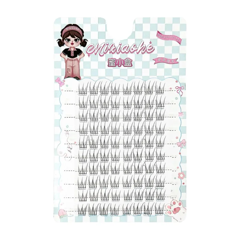 DIY False Eyelashes Natural Look Soft Lightweight 3D Fluffy Lashes Cruelty Free Reusable Eye Makeup Accessories for Women