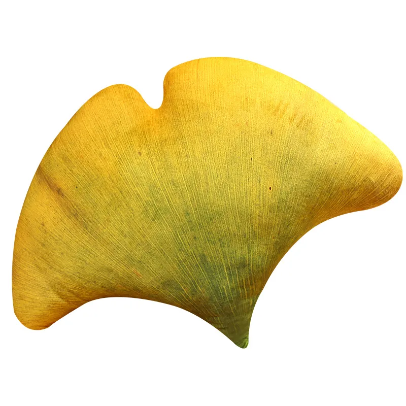 Creative Plant Leaves Plush Toys Maple Leaves Ginkgo Stuffed Dolls Small And Fresh Sofas Cushions Room Decor Exquisite Gifts