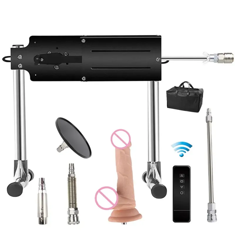 Machine sexuelle améliorée avec télécommande, Super silencieuse, Ultra réglable, Vac U Lock, 30db, 70W, Machine d'amour avec Big D gratuit