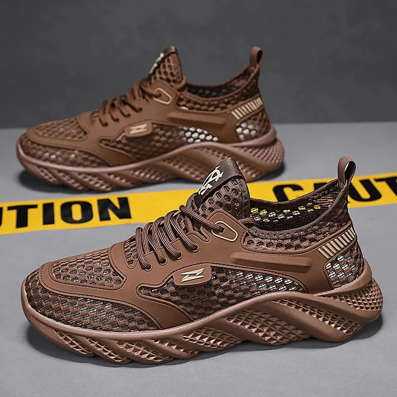 Summer Men Casual Shoes Fashion Lightweight Mens Running Walking Sneakers Mesh Breathable Male Jogging Sports Shoes