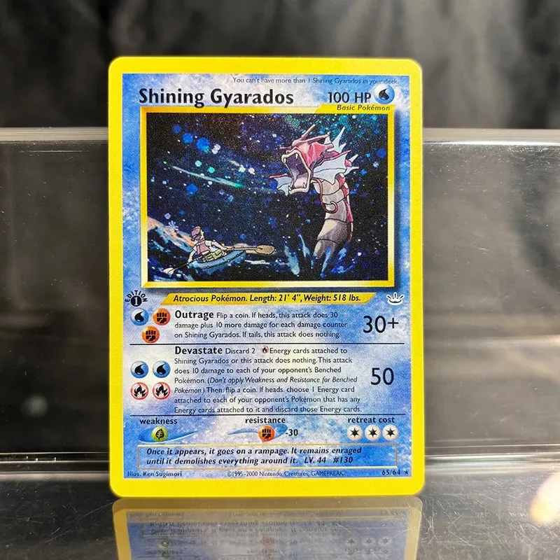 Holographic Game Trading Collection PTCG Proxy Cards Charizard Pikachu Mew EX Singl PKM Foil Cards Gengar VMAX Skyridge (SK) — image 10