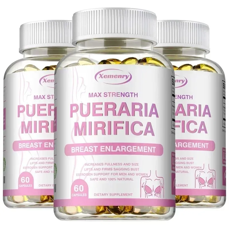 Pueraria Mirifica Capsules 5000mg - Breast Enlargement Female Estrogen Balance — image 10