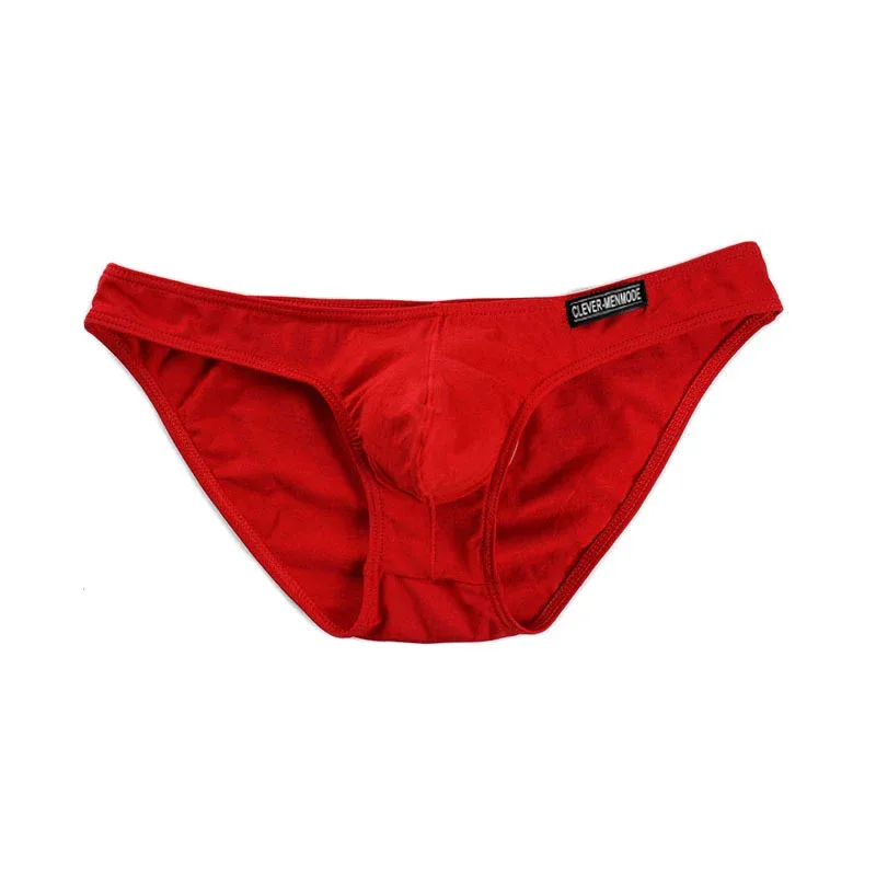 Men Ultra-thin Briefs Sexy Underwear Man Low Rise Mini Bikini Cuecas Soft Underpants Homem Panties Comfortable