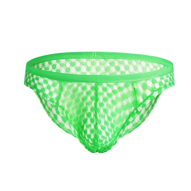 Erkek Tanga Düşük Kesim Dantel İç Giyim See Through
