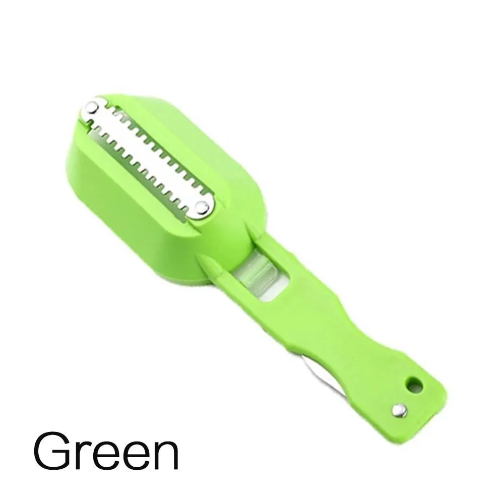 Multifunction Scraping Fish Scale Brush Disassembly Fish Knife Quickly Cleaning Fish Scales Home Kitchen Tool