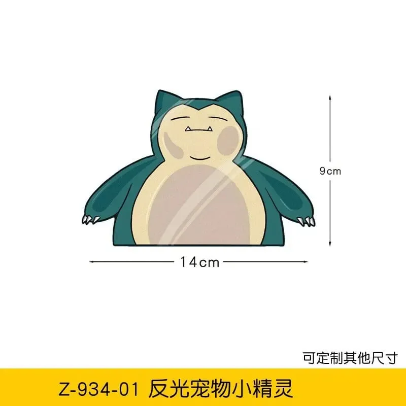 20styles Pokemon Car Stickers Anime Figure Pikachu Gengar Eevee Charmander Cute Cartoon Doll Creative Sticker Birthday Gifts