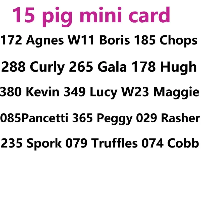linkage card series 1 to series 5 Sanrio S1 to S6 card NTAG215 NFC Printing animal Card Work for NS switch