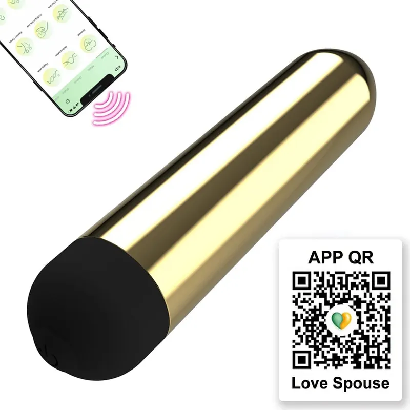 Leistungsstarker Bullet-Vibrator, APP, Bluetooth-Steuerung, Klitoris-G-Punkt-Stimulationsmassagegerät, Mini-Anal-Pussy-Stimulator, Sexspielzeug für Frauen