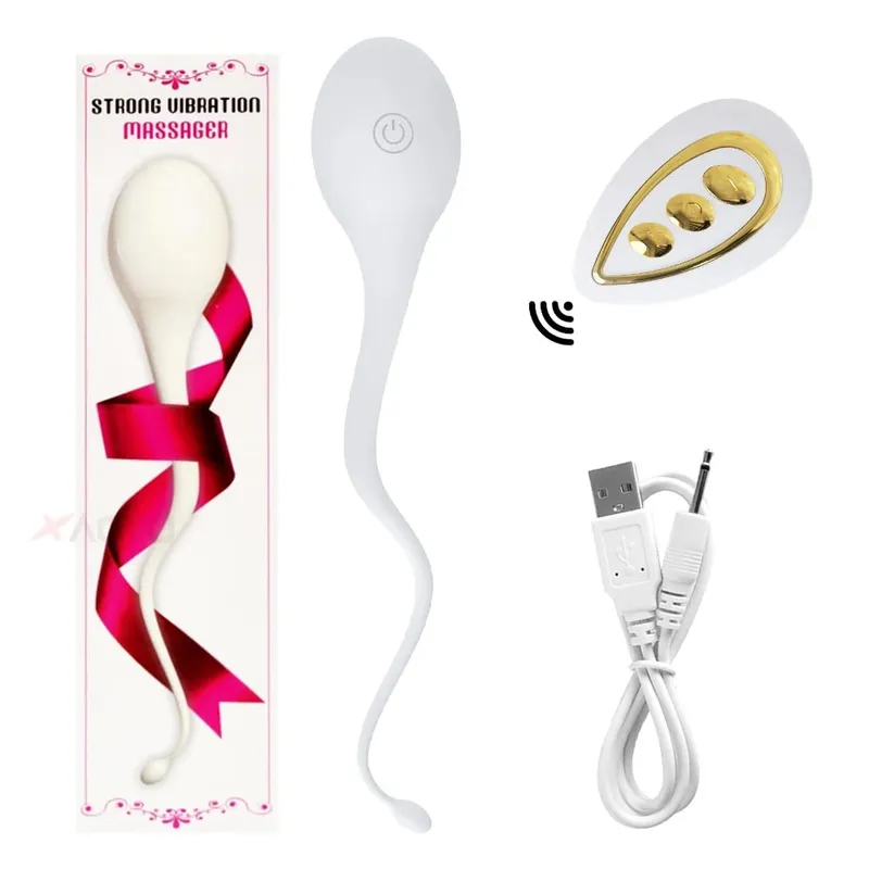 Dálkové ovládání vaginální vibrátor pro ženy Stimulátor klitorisu bradavek Vibrační masážní přístroj s vajíčkem G-Spot Sexy hračky pro dospělé