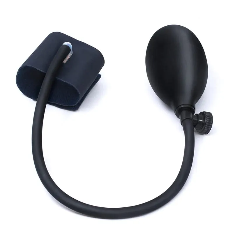 New Inflatable Penis Ring Delay Ejaculation Erection Cock Lock Bondage Ball Stretcher Cock Rings Adult BDSM Sex Toys For Men Gay