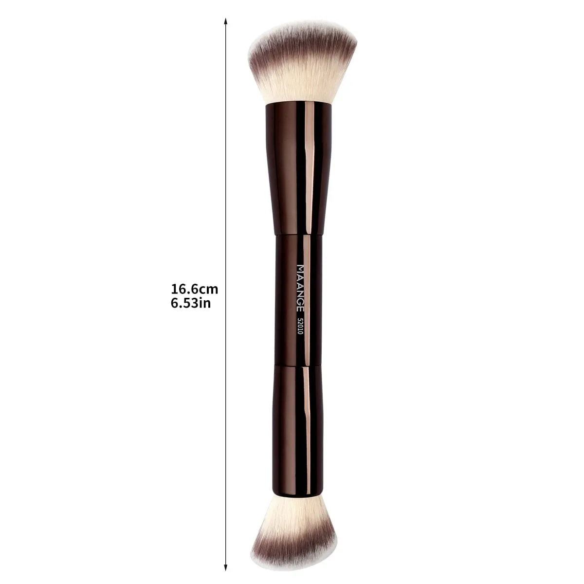 1pcs Double-Ended Foundation Makeup Brushes for Liquid Cream Powder Concealer Soft Fluffy Bristle Cosmetic Beauty Tools