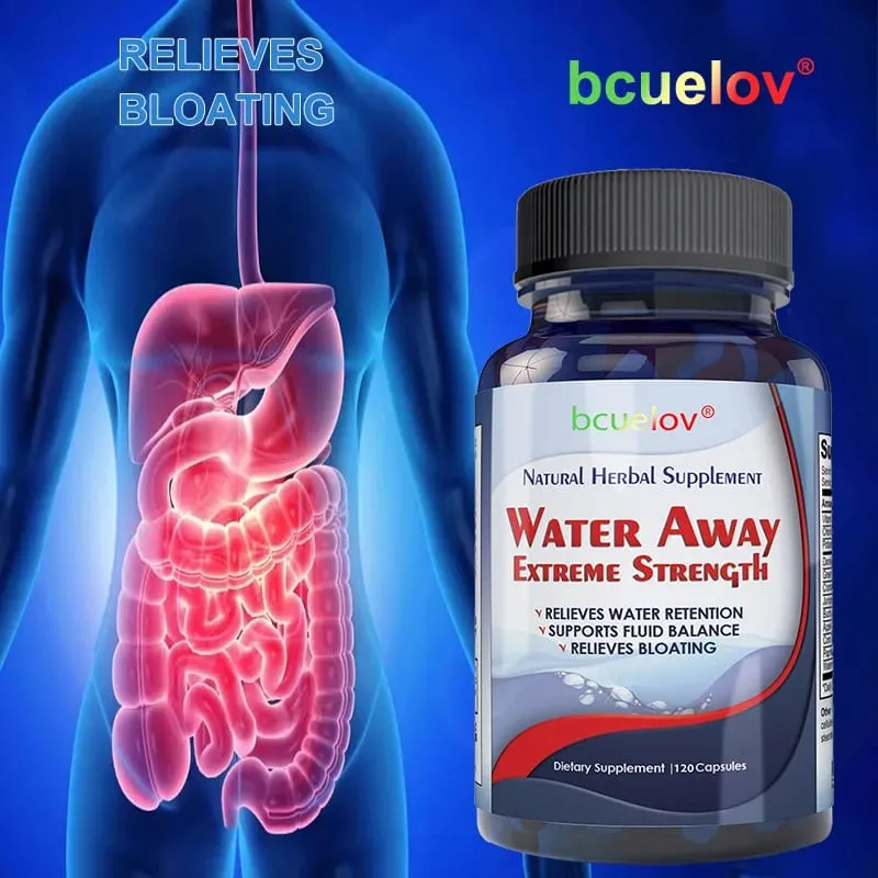 Bcuelov diuretic weight loss supplement capsules help eliminate excess water bloating edema healthy urination cleansing