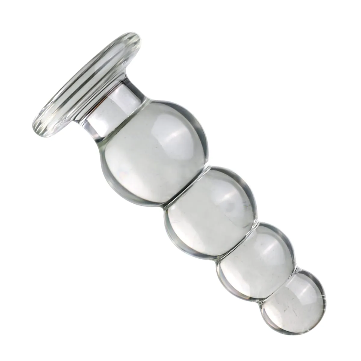 3 Sizes Big Ball Pyrex Glass Anal Dildos Butt Plug Crystal Vagina Beads Fake Penis Female Masturbate Adult Sex Toys Women Men — image 6