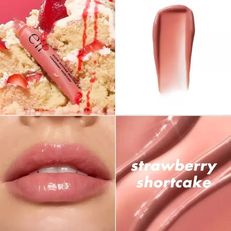 Popular Elf Brand Portable Fruit Flavor Lip Gloss Thin Hydrating Nourishing Repairing Improve Lip Lines Tinted Lip Balm Cosmetic — image 30