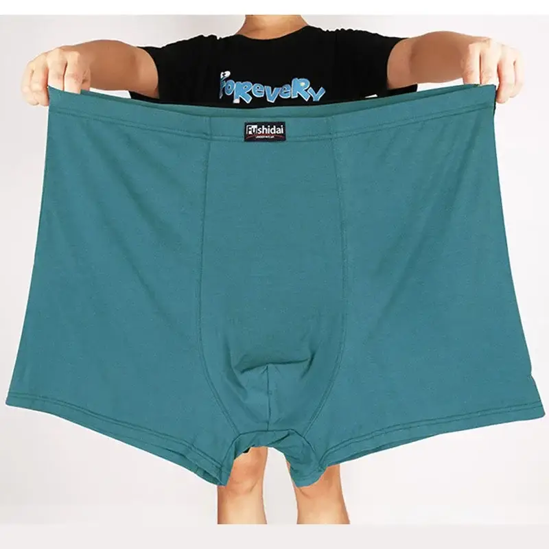 4 Pz/lotto 13XL Modale Oversize Uomo Boxer Homme Boxer Mens Mutandine Uomo Biancheria Intima Mutandine Uomo Intimo Uomo Boxer Com