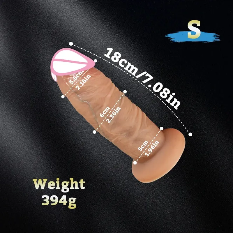 Long Penis Big Dick Super Realistic Thick Dildos Silicone Anal Dildo Vaginal Expander Adult Sex Toy Female Masturbation Buttplug