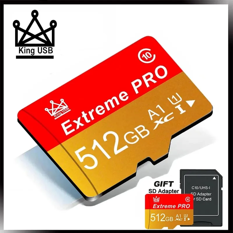 Quick Transfer การ์ดหน่วยความจำที่ทนทานและการ์ด Micro SD การ์ด SD การ์ด TF 32GB / 64GB / 256GB / 512GB สำหรับกล้องรักษาความปลอดภัยกล้องวงจรปิด