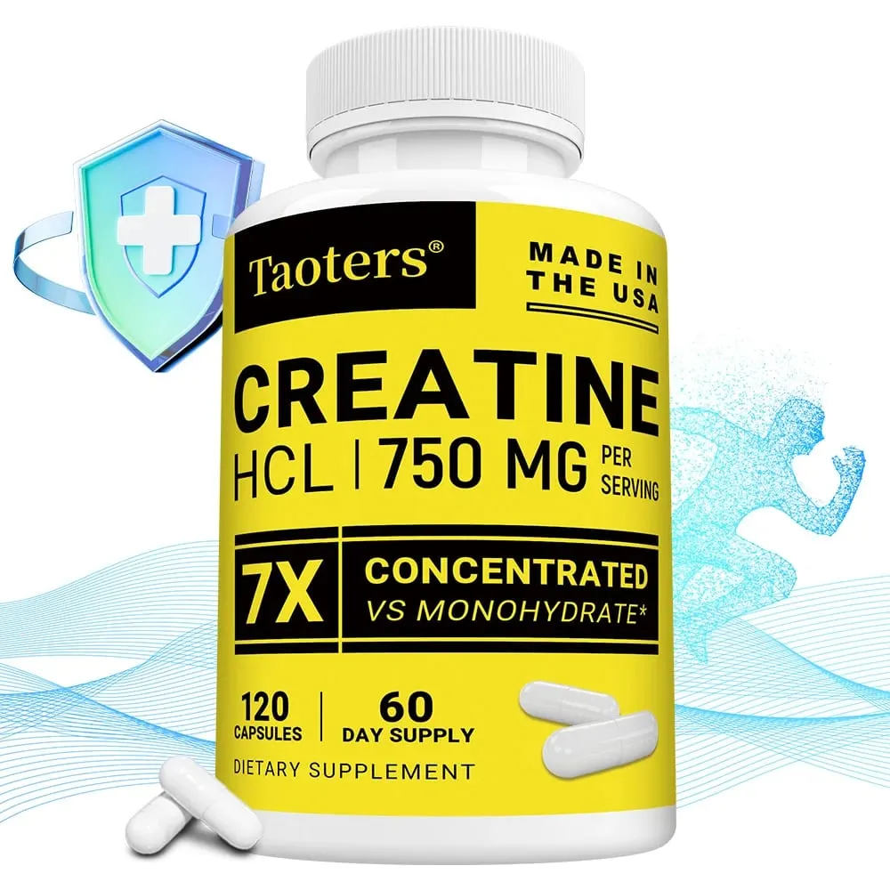 HCL Creatine Supplement Enhances Focus Strength and Endurance Suitable for Both Men and Women Gluten-free Non-GMO — image 3