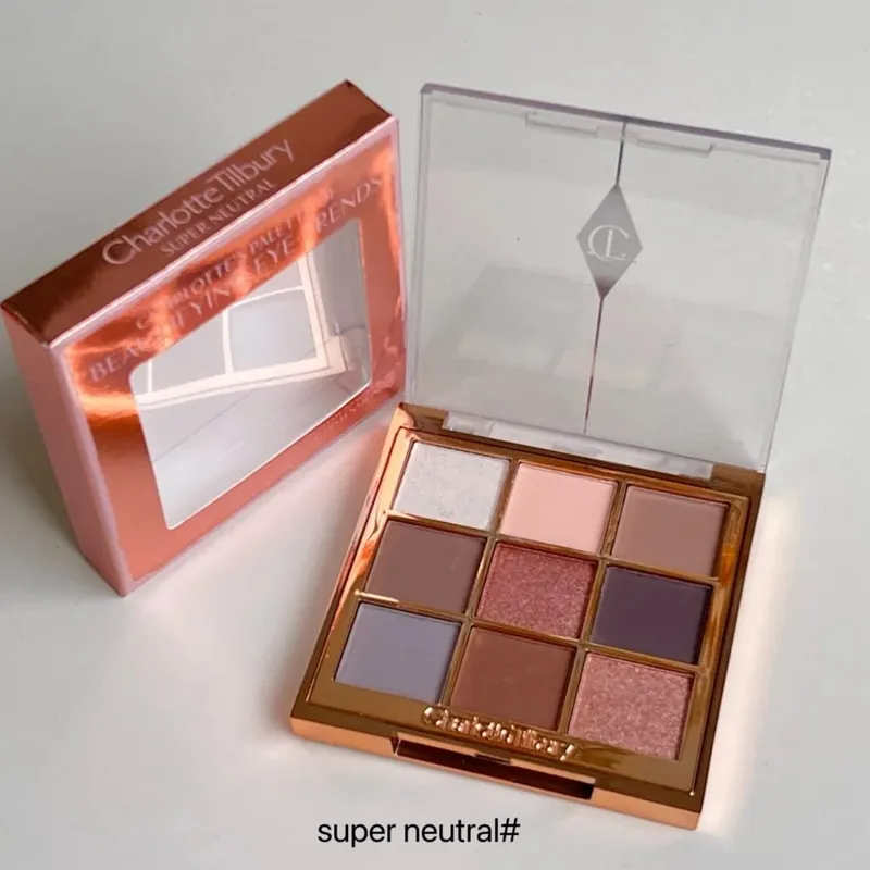 Charlotte Tilbury Eyeshadow Palette Satin-matte Shimmer and Metallic Finishes Easy-to-use 9-shade CT 2026 Trending Eye Looks — image 8