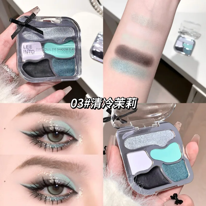 Five-color Comprehensive Eye shadow Palette Matte Highlight Contouring and Color-developing All-in-one Palette