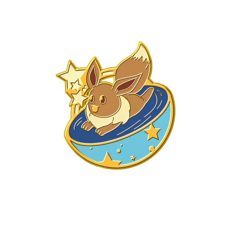 Pokemon Eeveelution Eevee Enamel Pins for Clothes Badges on Backpack Lapel Pin Decoration Anime Jewelry Accessories Gifts