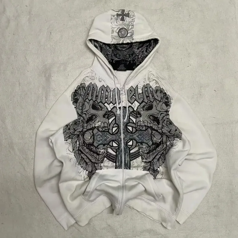 Y2K Retro Hoodie Men Printed Camouflage Pattern Pullover Sweatshirts High Street Hip Hop Streetwear Oversized Unisex Camo Hoodie — image 24