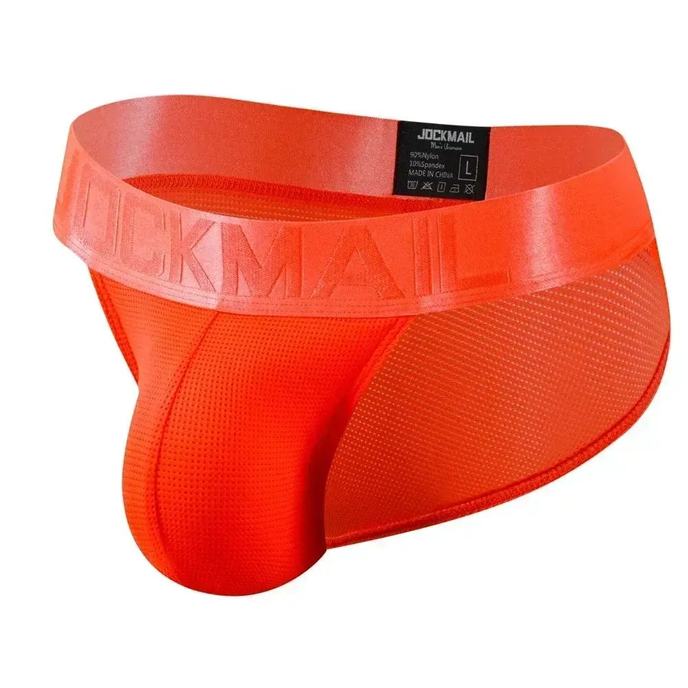 Slip intimo da uomo Mutande in nylon Mesh Slip da uomo ad asciugatura rapida Slip bikini Slip tanga da uomo Sospensorio Intimo gay