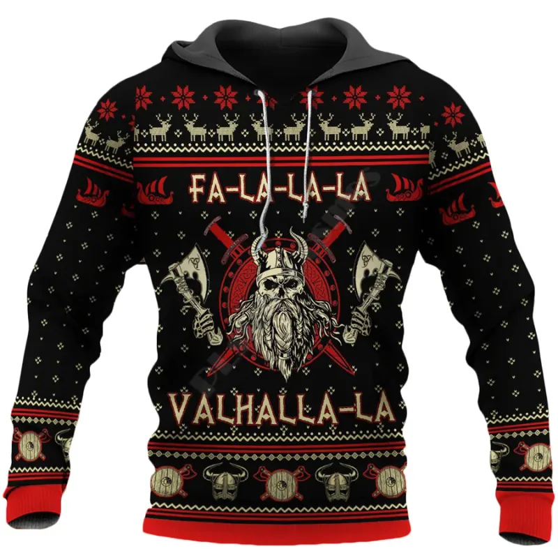 Men's Hooded Sweatshirts Men Vikings Brand Novelty Hoodies and Sweatshirts Fashion Unisex Hoody Oversized Hoodie Leisure New — image 11