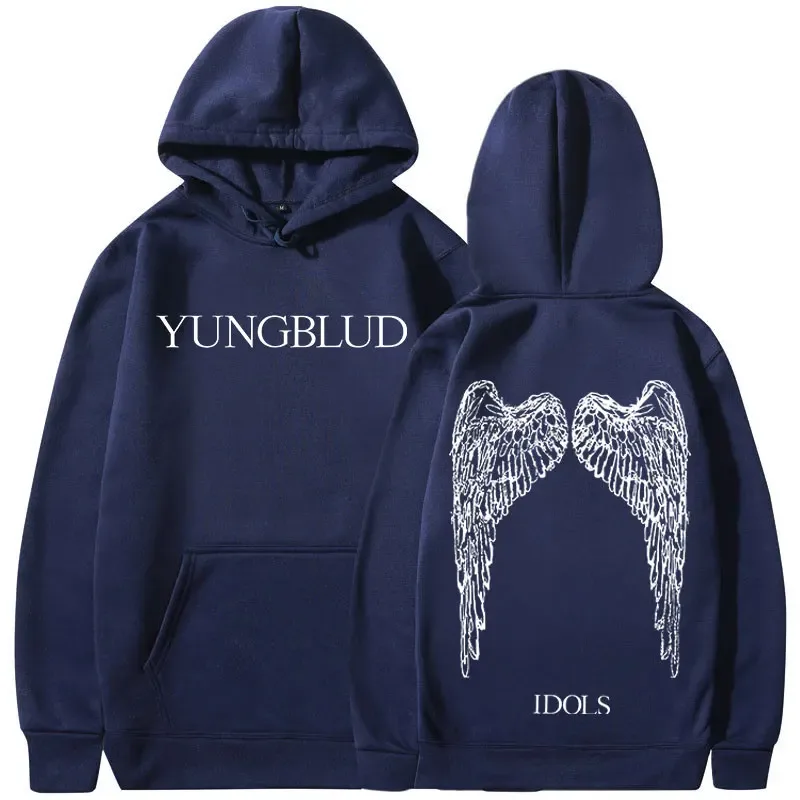 Yungblud IDOLS Wings Album Tour 2025 sweat à capuche pour homme femmes Vintage mode sweats à capuche Hip Hop surdimensionné pulls Streetwear