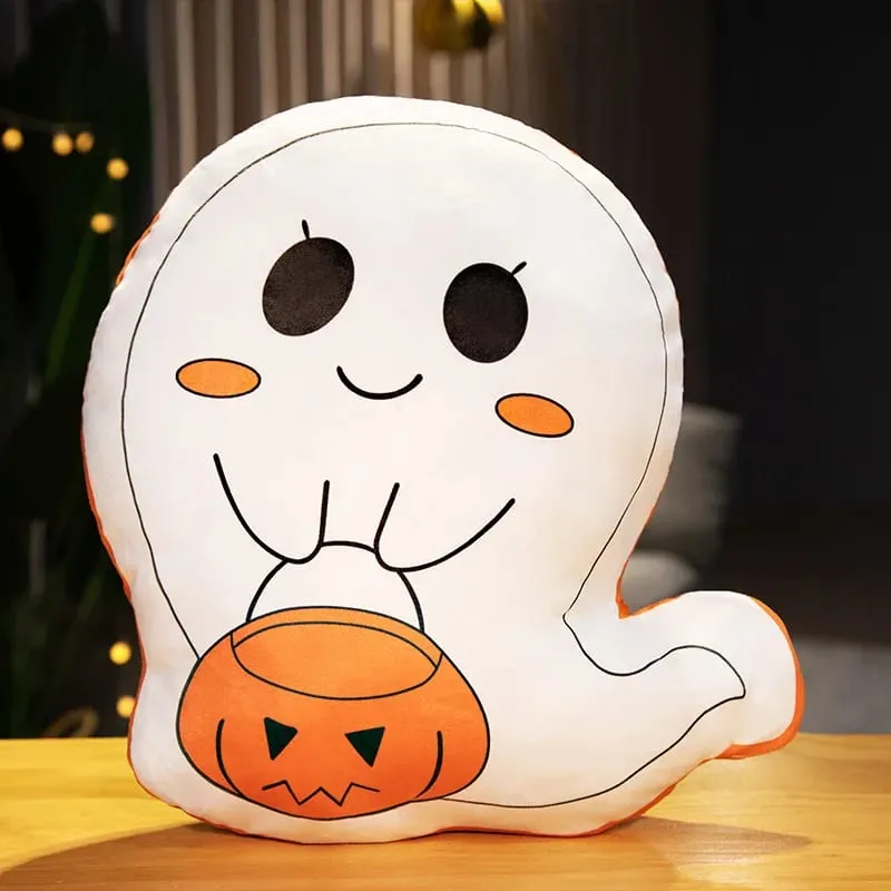 Halloween Ghost Pumpkin Pillow 35‑40cm Soft Stuffed Plush Cushion for Home Decor and Party — image 8