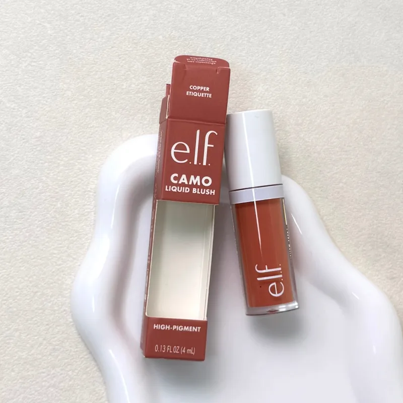 Best Seller Elf dual-use Liquid Blush Lip Gloss Persistent Moisturize Create Naturally Brighten Powder Liquid Blusher Cosmetics