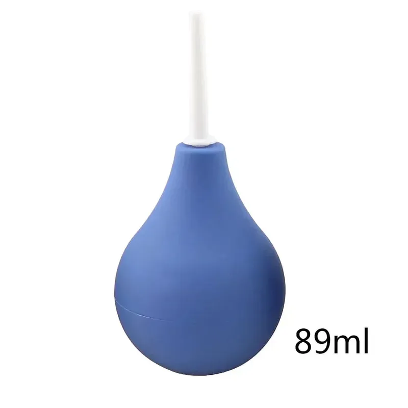 Enema Cleaning Container Vagina Anal Cleaner Douche Bulb Design Medical Rubber Health Hygiene Tool Sex Toys For Woman/Man