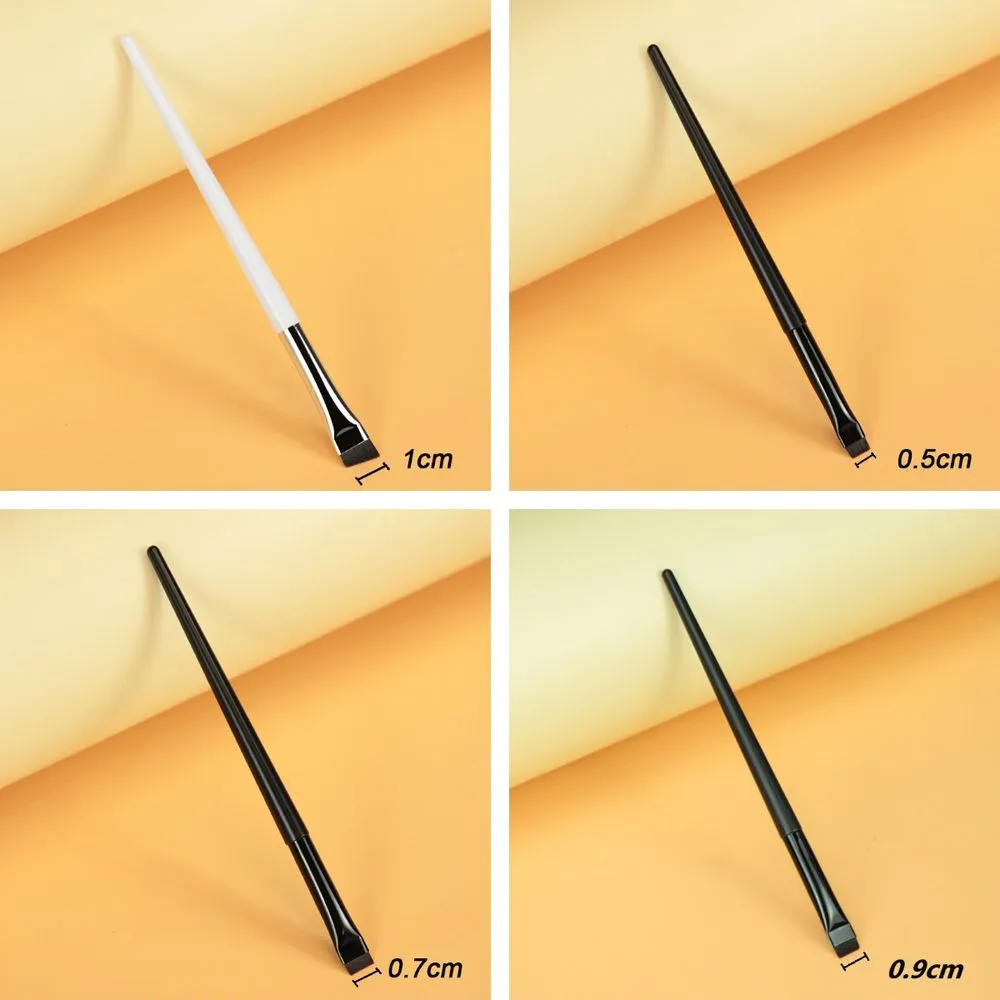 Make Up Tool Oblique Cosmetics Brush Flat Eyebrow Brush Liner Brow Brush Blade Makeup Brushes Angled Fine Eyeliner Brushes