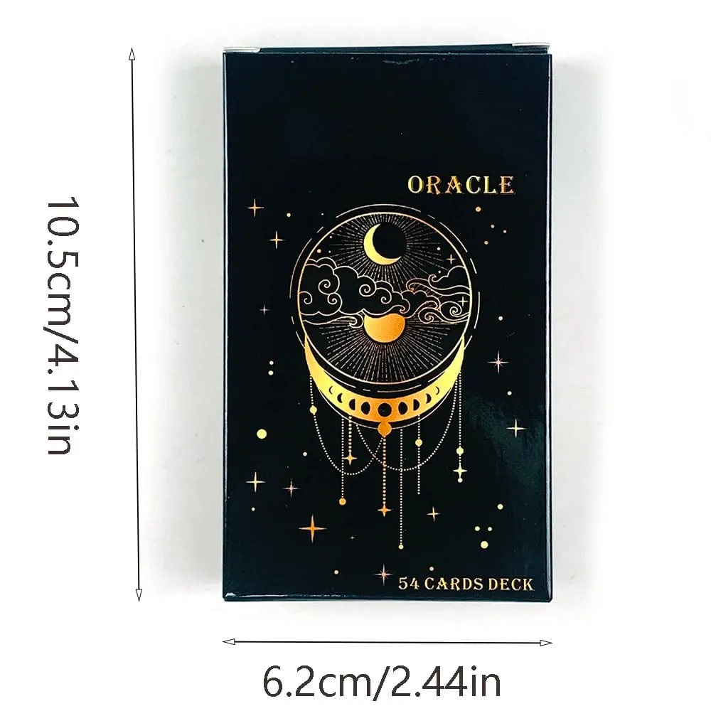 Messages From The Universe Oracle Cards 54 English Version Divination Spiritual Guidance & Daily Inspiration Cards for Beginners