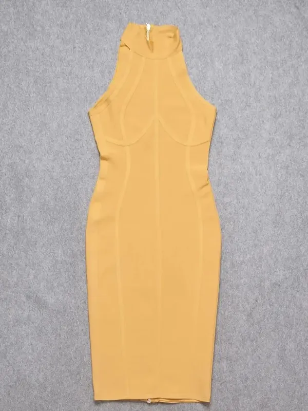 Sexig Sommar Elegant Klänning Elastisk Vit Solid Stretched Empire Bodycon Klänning 2024 Dammode Festklänning XL Partihandel