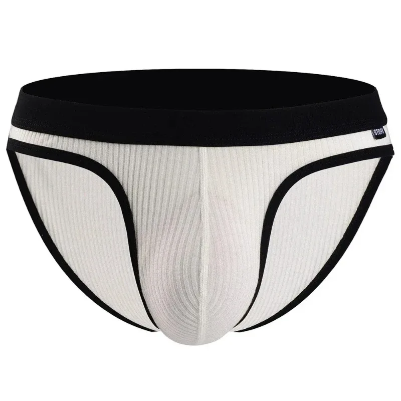 Men's Sexy Briefs Male Pouch U Convex Underwear Modal Soft Brief Absorbent Elastic Shorts Breathable Underpants MU094 — image 18