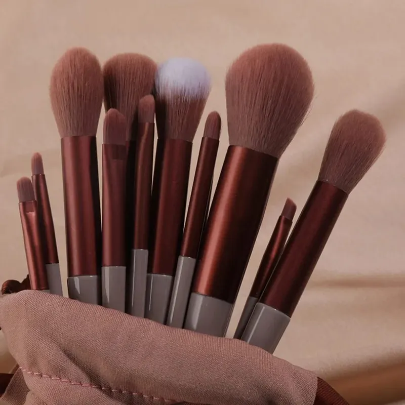 13Pcs Makeup Brush Set Make Up Concealer Brush Blush Powder Brush Eye Shadow Highlighter Foundation Brush Cosmetic Beauty Tools — image 8