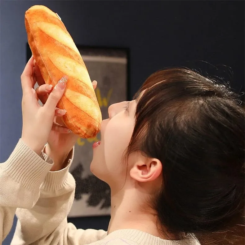 3D Simulation Bread Plush Pillow Soft Butter Toast Bread Food Pillow Lumbar Back Cushion Stuffed Toy for Home Decor — image 12