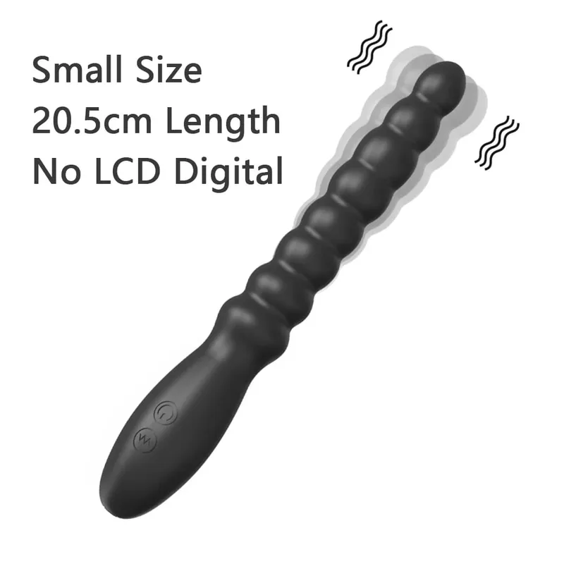 Vibrating Anal Beads Anal Balls for Men Butt Plug Prostate Massager for Gay G-Spot Vagina Vibrator for Women Adult Goods Sex Toy