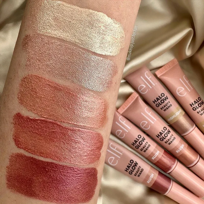 Elf Halo Glow Blush Contour Liquid Contour Blush Stick for Defined Shadows Matte Glow Primer Moisturizing Base Pore-minimizing — image 3