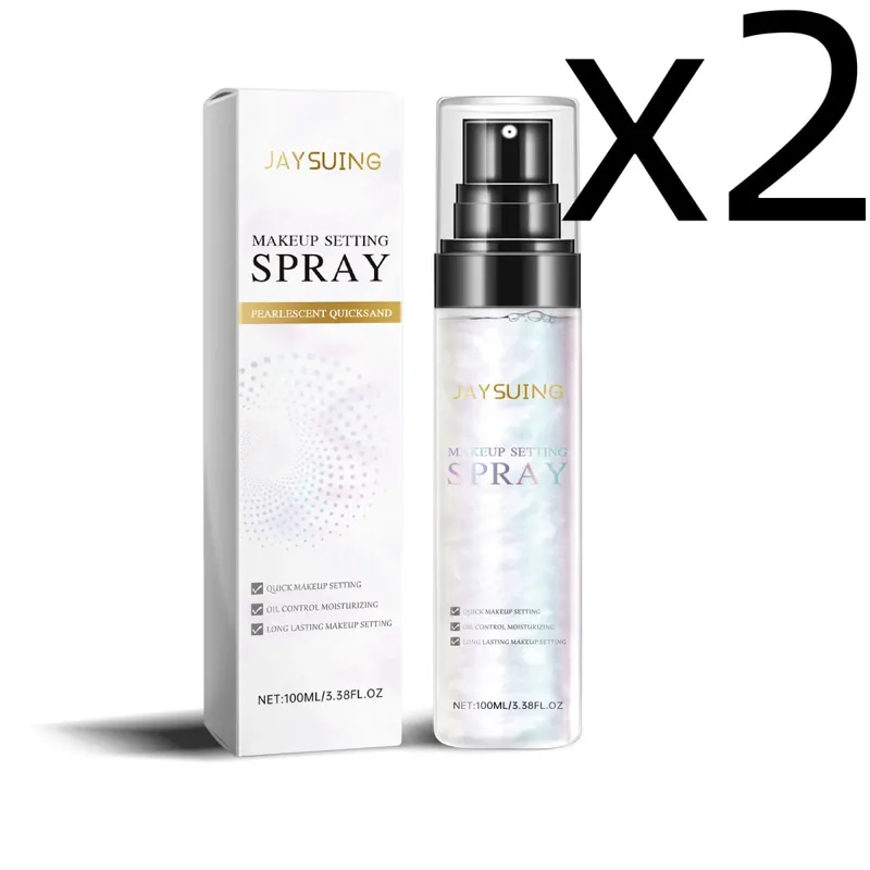 Jaysuing Makeup Setting Spray Lasting Makeup Hold Oil Control Quickly Drying Brighten Skin Tone Natural Lock Makeup Fixer Spray