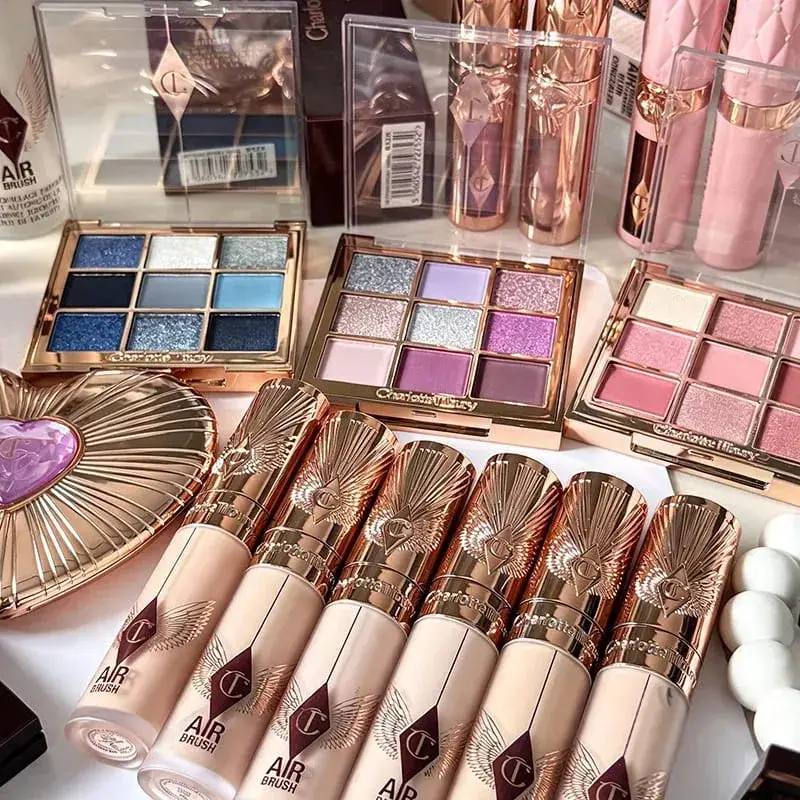 Charlotte Makeup Set 9 Colors Eye Shadow Disc 9g Lasting Nature Easy To Color Foundation Eyeshadow Advanced Tilbury Cosmetics