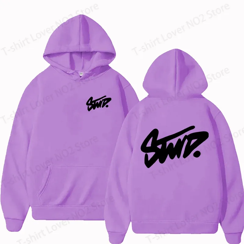New Men's Hooded Sweatshirt Casual and Fashionable Soft and Comfortable Featuring Letter-Printed Patterns