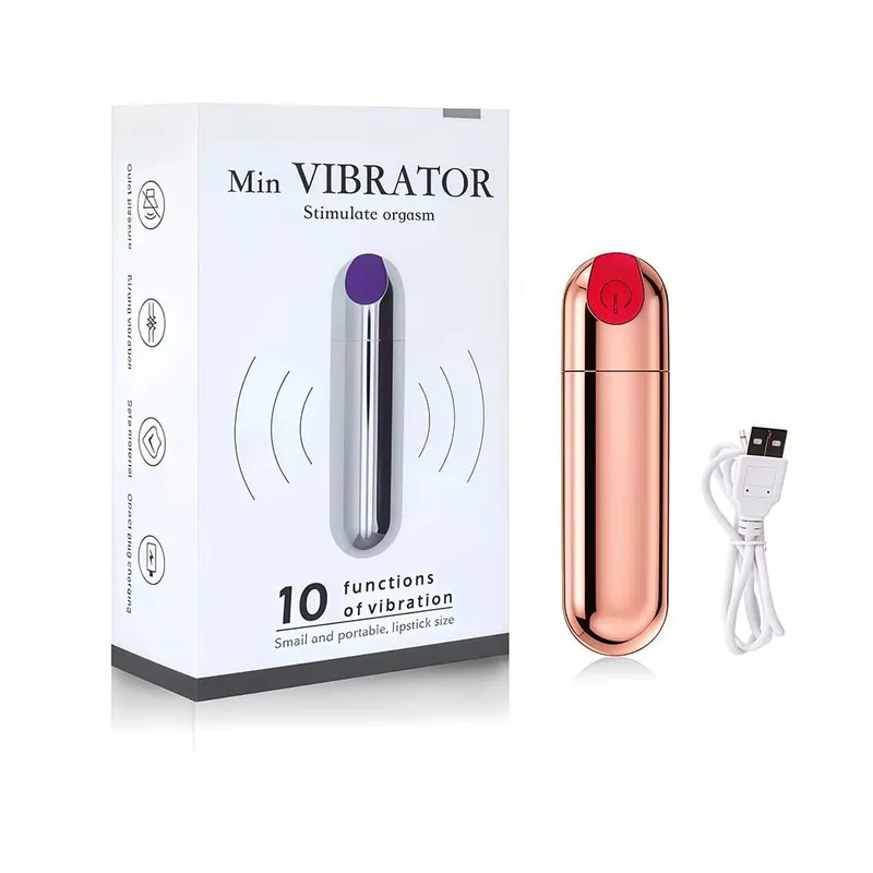 Potente mini vibratore a proiettile per donne G Spot Masturbazione stimolatore clitorideo Massaggiatore vaginale Giocattoli erotici per adulti