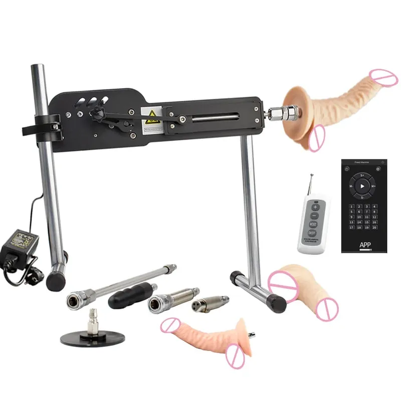 Machine sexuelle améliorée avec télécommande, Super silencieuse, Ultra réglable, Vac U Lock, 30db, 70W, Machine d'amour avec Big D gratuit