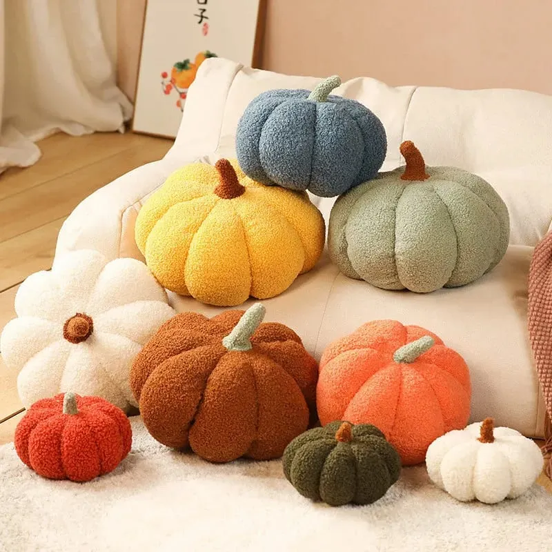 Creative sofa living room pillow cushion pumpkin pillow indoor plush toy decoration ornaments bay window pillow — image 7