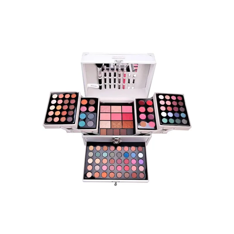 Women's Makeup Set Gift Box Portable Multifunctional Cosmetics Set Eyeshadow Palette Set Lip Tint Lip Liner Lipstick Combination