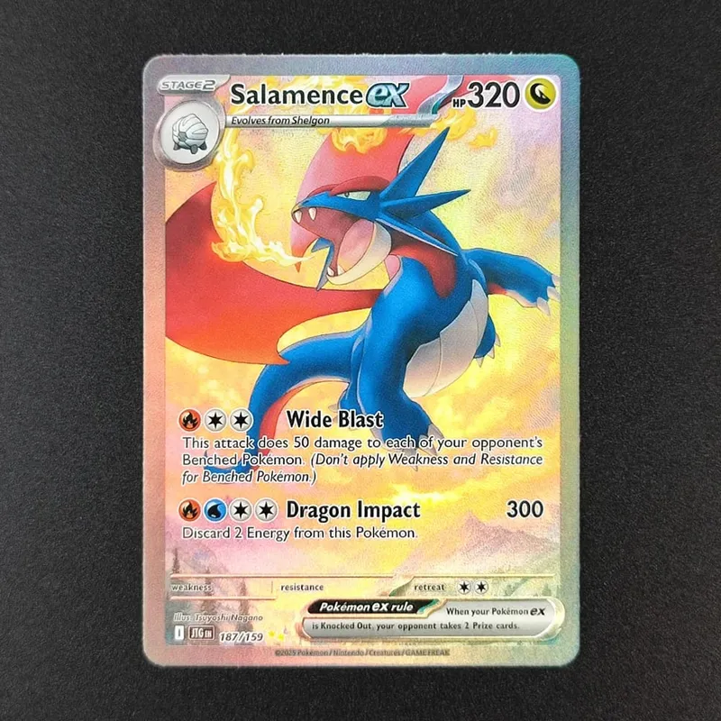 tcg การ์ดภาษาอังกฤษ SV10 SV09 Destined Rivals Team Rocket's Mewtwo Cynthia's Garchomp Ethan's Ho-Oh Trading Card Game — image 17