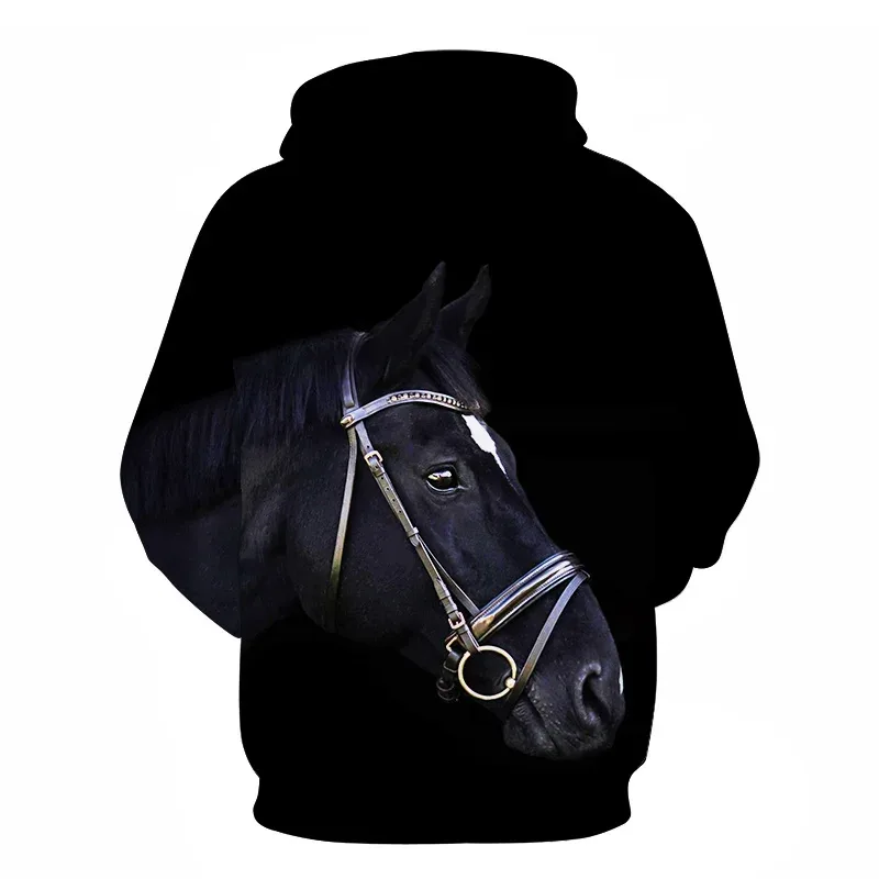 Horse Win Instant Success 3D Print Hoodies Interesting implication Animal Design Men Women Streetwear Pullover Casual Sweatshirt